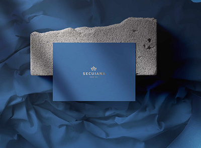 Secuiana Brand identity blue box brand branding clean design fashion flower hunap hunapstudio illustration kapor logo secuiana symbol ui