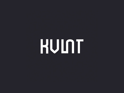 Kvint Pub logo black clean design emblem hunap hunapstudio kapor logo minimal pro professional studio