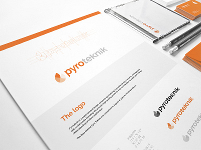 Pyroteknik brand behance brand businesscard design dribbble graphic hunap hunapstudio identity illustration portfolio