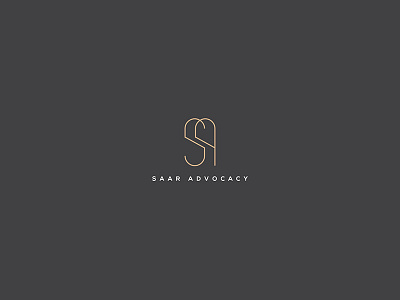 Michelle Saar Advocacy logo advocacy black brand clean design emblem hunap hunapstudio identity kapor letter logo minimal professional sa