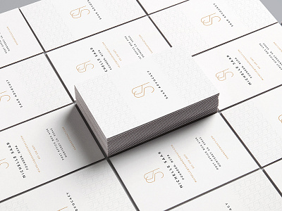 Michelle Saar Advocacy business card brand business business card businesscard clean design elegant hunap hunapstudio logo