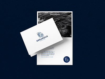 Gerardus brand identity brand card clean design hunap hunapstudio identity illustration invitation kapor logo professional stationery studio