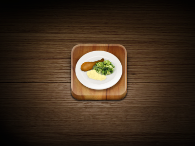 iOS app icon app application food icon ios iphone mobile restaurant