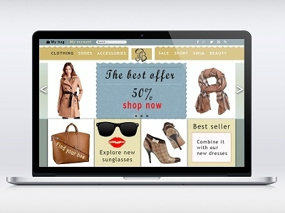 AB online-shop e commerce ui ux webdesign