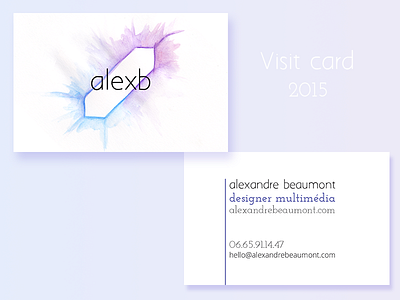 Visit Card for 2015