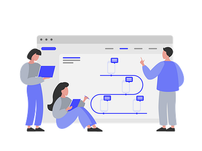 Discussing user journey