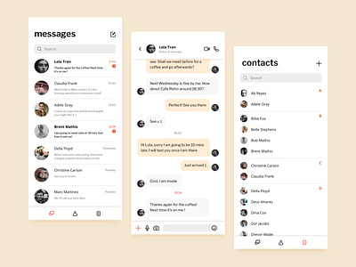 Messenger App Concept