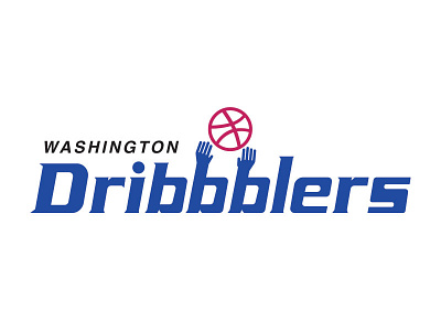 Washington Dribbblers bullets dc dribbble nba vintage washington