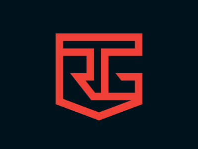 RG Monogram branding letters logo monogram