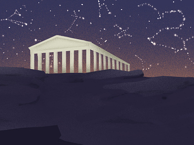 Ancient Greece ancient greece gradients illustration vector wip