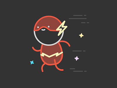 Look out, Flash! ⚡️ character design common flash illustration wallapop
