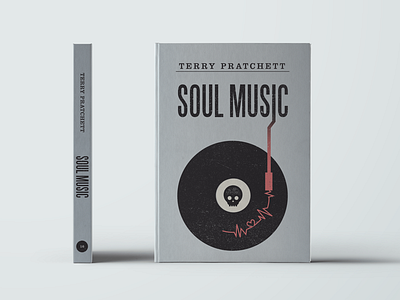 Soul Music book cover illustration pratchett soul music vinyl