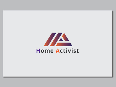 Home Activist Logo brand identity branding design icon logo marketing professional vector