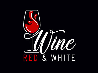 Wine Brand Logo - Day 7 branding design graphic design illustration logo typography
