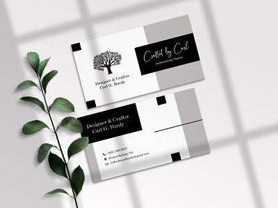 Elegant Business card Design - Day 9 branding business card design graphic design illustration logo typography vector