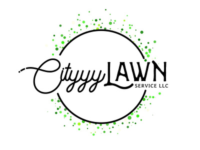 Cityyy lawn service logo design branding design graphic design illustration logo typography vector