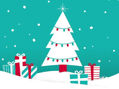 VML Foundation Holiday Family Gifts Program christmas gifts holiday illustration kansas city tree vector vml