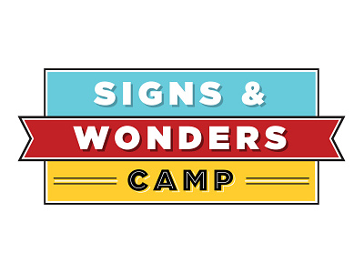 Signs & Wonders camp crest gotham illustration