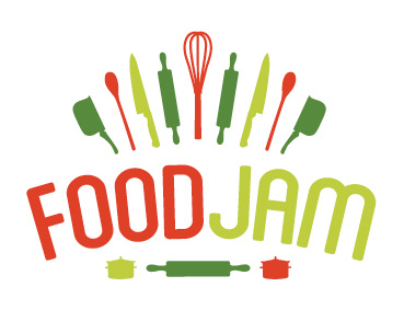 Foodjam Identity Design brand identity food branding food logo design logo design