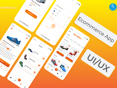 Ecommerce app UI design