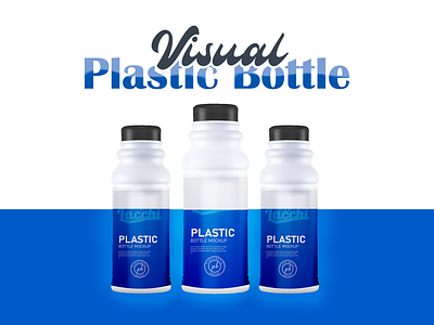 Plastic Water Bottle Mockup PSD