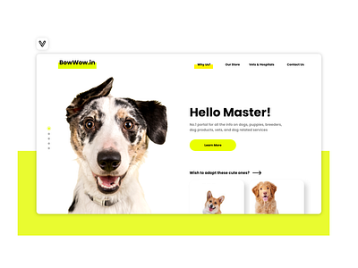 Good Boy 🐶 animals app branding design dog dogs elegant icon illustration new ui ux web web design website