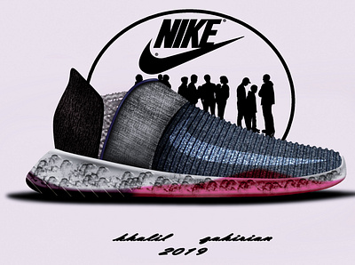 NIKE sneaker art athlete born2design design digitalart fashion footwear footwear design industrialdesign mrdesigner nike shoe style