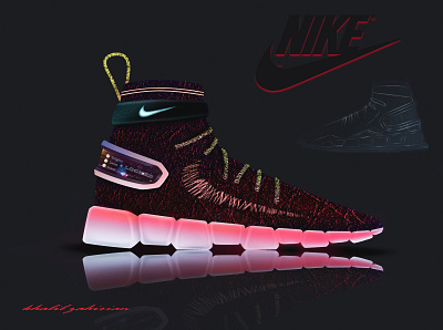 Nike electric concept art athlete born2design design footwear footwear design future industrialdesign mrdesigner nike shoe shoes sneaker