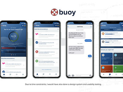 Buoy Concept mobile app mobile design product design ui ux ux design