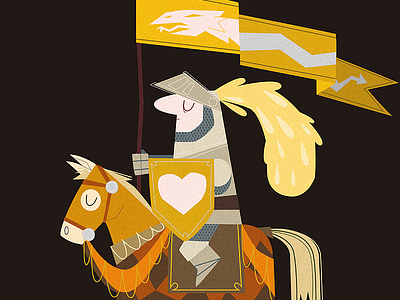 Knight of colors horse justas knight medieval tournament