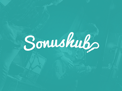 Sonus Hub app brand branding debut digital hub identity logo music type typography