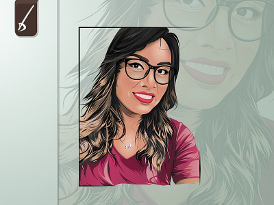 Vector portrait