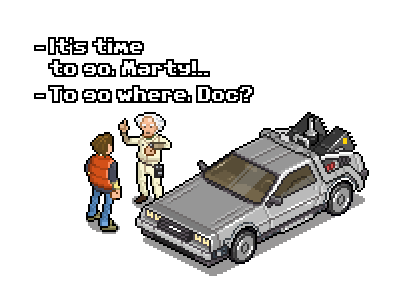 Back to the Delorean!