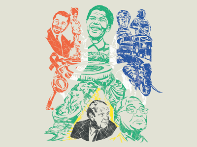 1994-2014: 20 Years Of South African Democracy By Tim Bauer On Dribbble