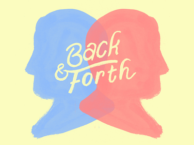 Back & Forth analog back brush charcoal forth hand lettering ink lettering pencil