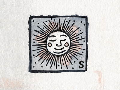 8. Star austin brush conc design eptual icon illustration inktober inktober2018 star sun