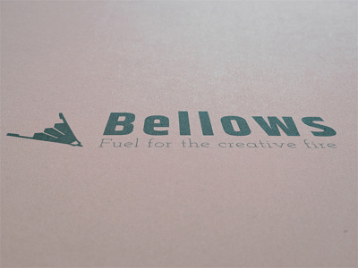 Brand concept - Bellows Creative brand design iconography logo photoshop