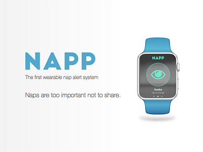 NAPP - Not A Real App apple watch brand sketch ui