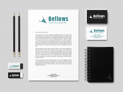 Bellows Branding branding iconography