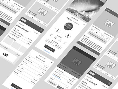 Mobile Wires mobile sketch ui ux