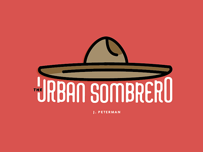 The Urban Sombrero hat icon illustration peterman red seinfeld sombrero type urban