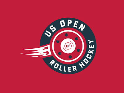 US Open of Roller Hockey branding hockey logo reject roller