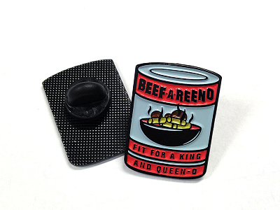 Beefareeno Enamel Pin