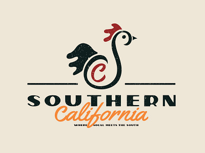 Southern California Restaurant Branding branding california chicken custom identity logo