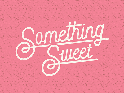 Dessert Stand - WIP custom dessert lettering logo sweet wip