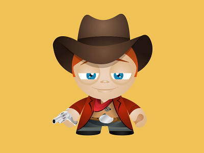 Historical Soldiers: Cowboy avatar character cowboy illustration soldier toy usa