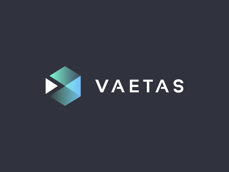 Vaetas Logo Reveal animation branding bumper flat gif logo motion play reveal video