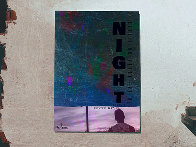 Night to the northern lights Poster