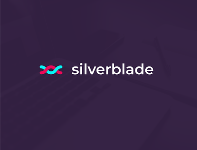 Silverblade - Logo Design app branding design flat icon logo minimal vector