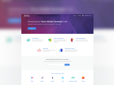 Yahoo Developer Network
